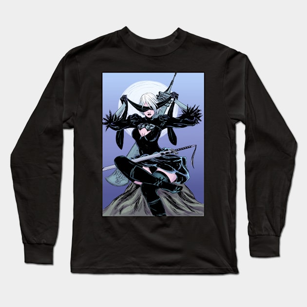 Let's Fight Long Sleeve T-Shirt by ProserPina